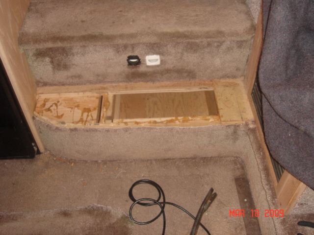 STEP REMOVED